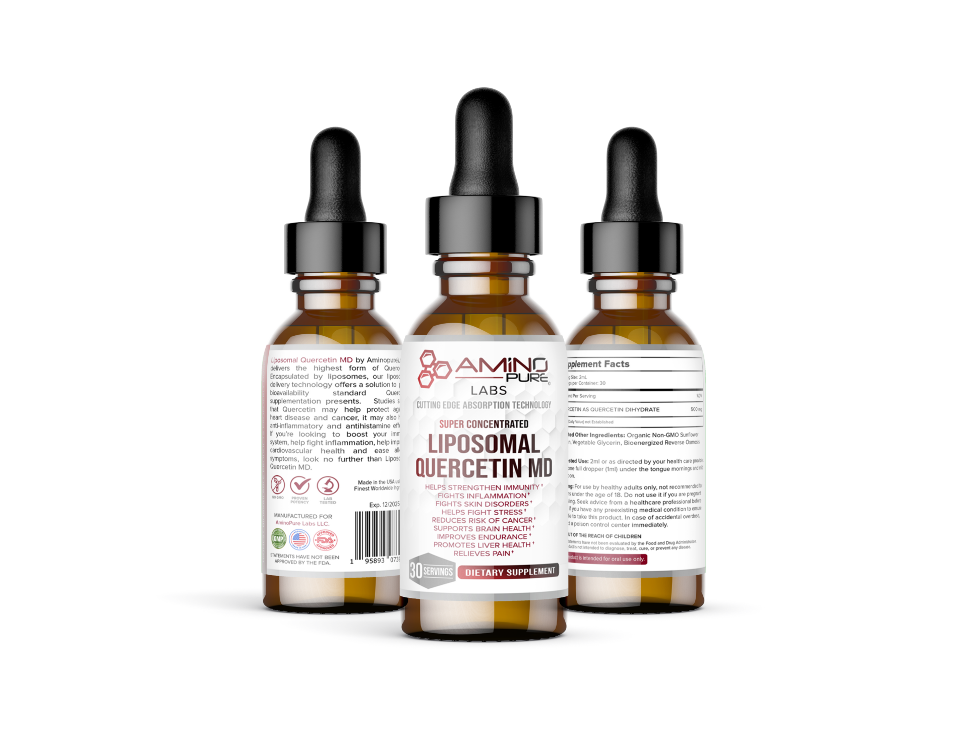 Liposomal Quercetin Extra Strength 30 servings